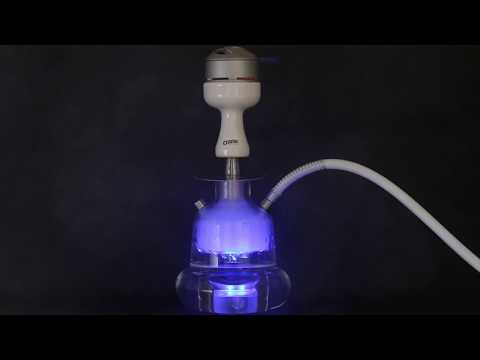 N4 Midi Hookah – Compact Travel Hookah with LED & Bag