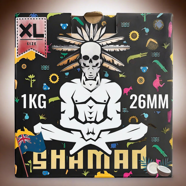 Eco-Friendly Shaman Hookah Coals – 26mm Premium Coconut Charcoal Cubes for a Superior Shisha Experience