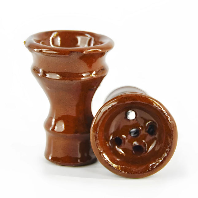 Small Egyptian Clay Hookah Bowl – Handmade by Khalil Mamoon
