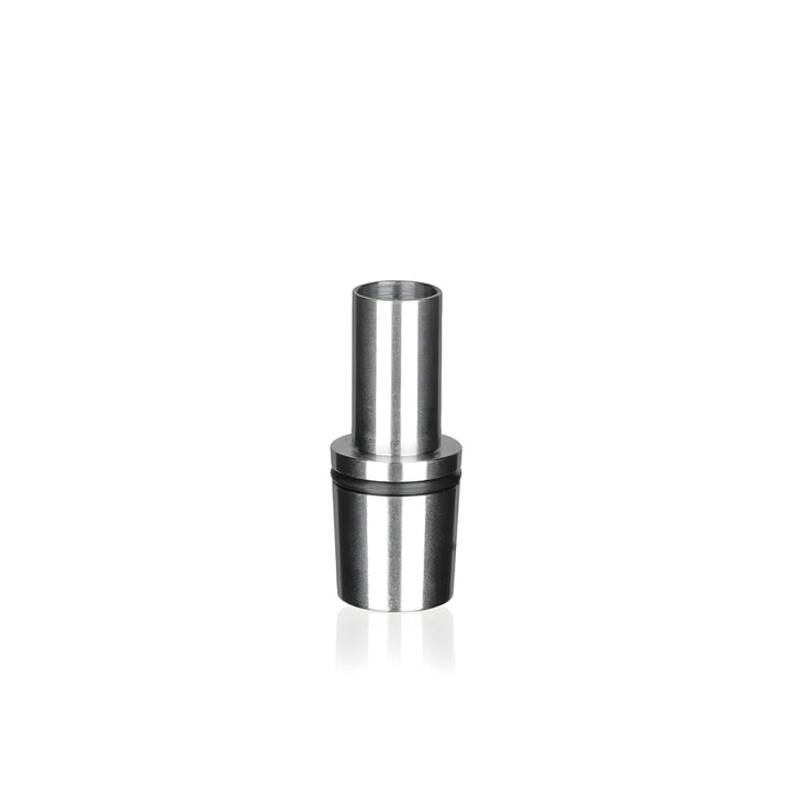 Steamulation Ultimate Gen II stainless steel hose adapter side view