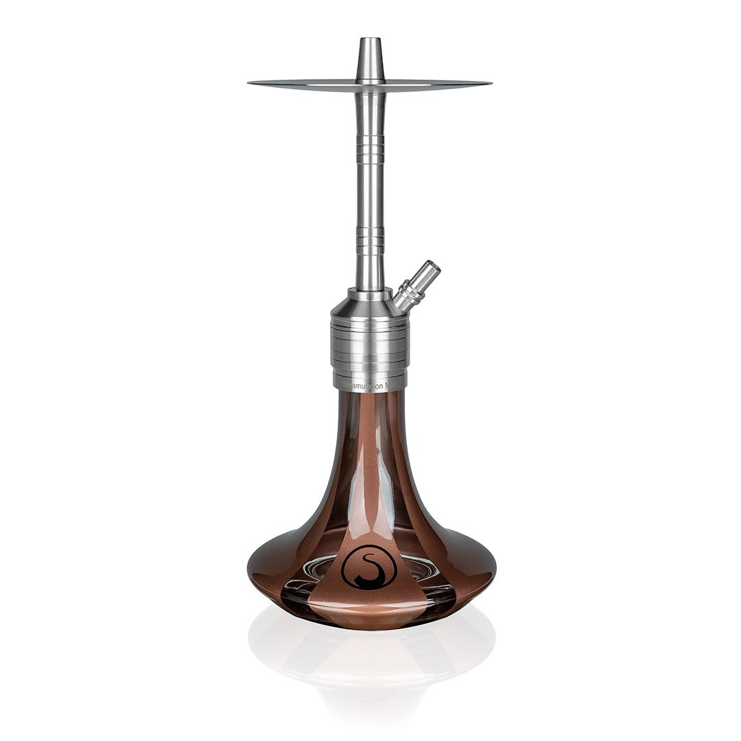 Steamulation Mini Gen II hookah in Copper Metallic finish — The Premium Way