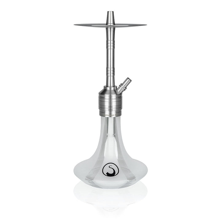 Steamulation Mini Gen II hookah in White Matt finish — The Premium Way
