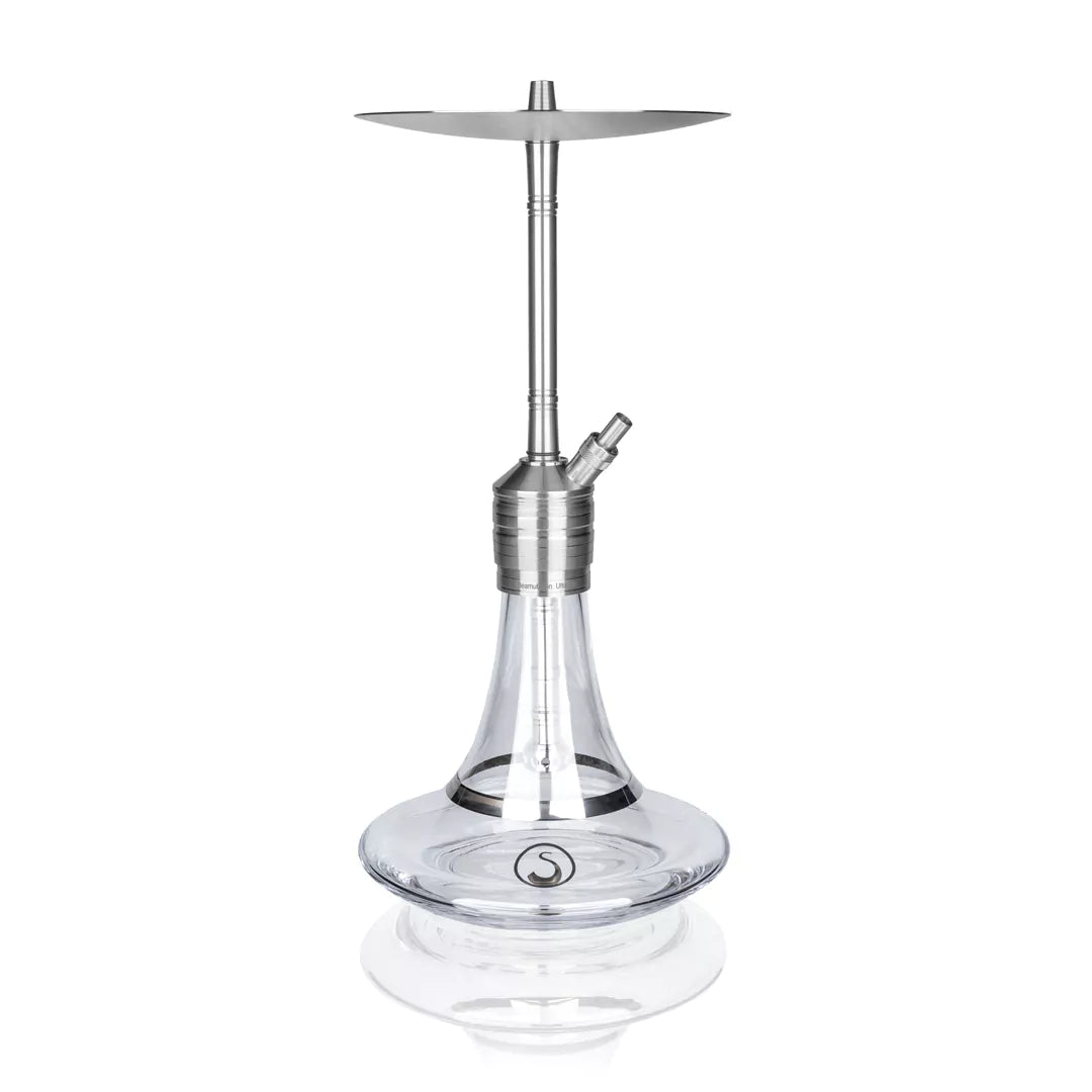 Side view of Steamulation Ultimate One Gen II single-port hookah