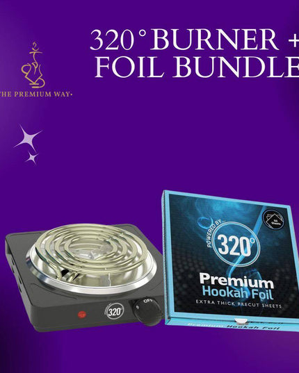 320° - 320 Burner and Foil Bundle - The Premium Way