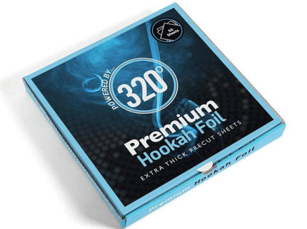 320° - 320° Pre-Cut Heavy Duty Hookah/Shisha Foil Sheets - The Premium Way