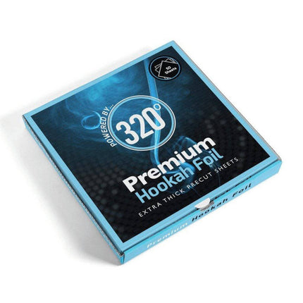 320° - 320° Pre-Cut Heavy Duty Hookah/Shisha Foil Sheets - The Premium Way