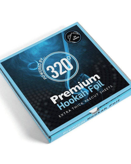 320° - 320° Pre-Cut Heavy Duty Hookah/Shisha Foil Sheets - The Premium Way