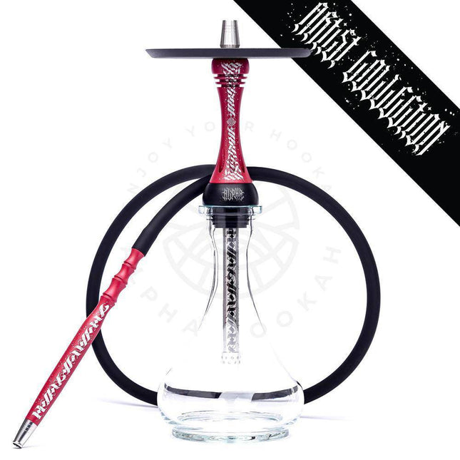 Alpha - Alpha Hookah Model X - Artist Red Matte - The Premium Way