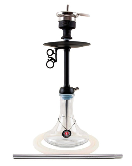 Amy Deluxe - Amy Deluxe - Alu Sleek S Clear Hookah - The Premium Way