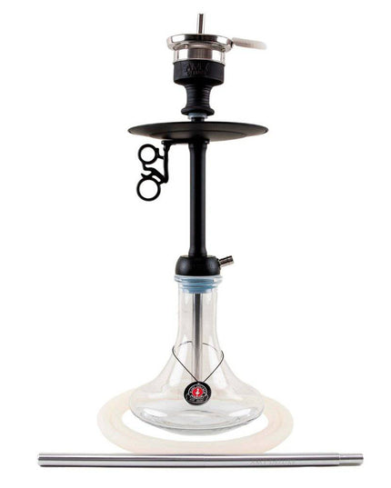 Amy Deluxe - Amy Deluxe - Alu Sleek S Clear Hookah - The Premium Way