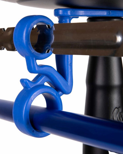 Amy Deluxe - Amy Deluxe - Cityscape 690 - Black on Blue Hookah Set - The Premium Way