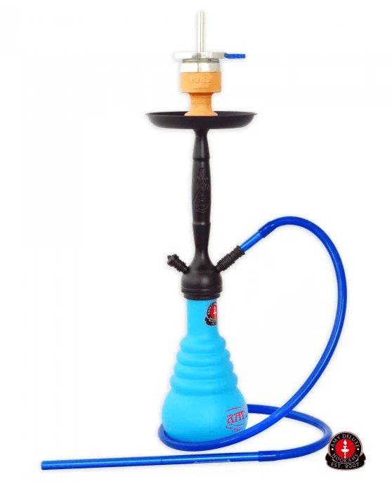 Amy Deluxe - Amy Deluxe - Cityscape 690 - Black on Blue Hookah Set - The Premium Way