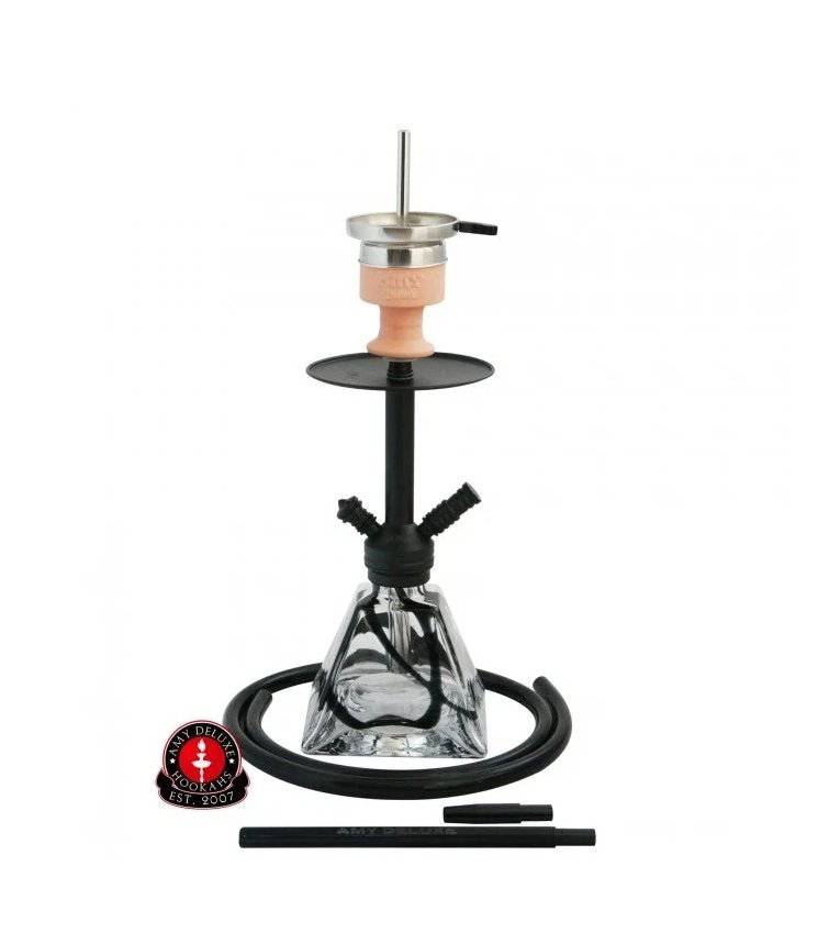 Amy Deluxe - Amy Deluxe - Falcon - Black Small Shisha Kit - The Premium Way
