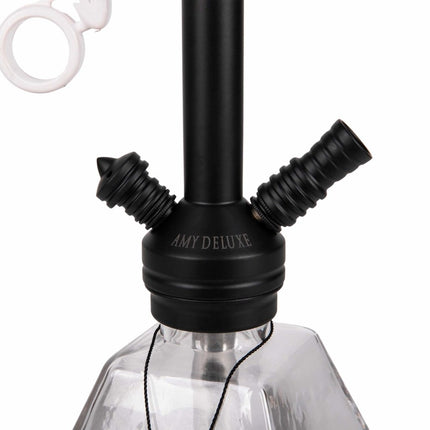 Amy Deluxe - Amy Deluxe - Falcon - Black Small Shisha Kit - The Premium Way