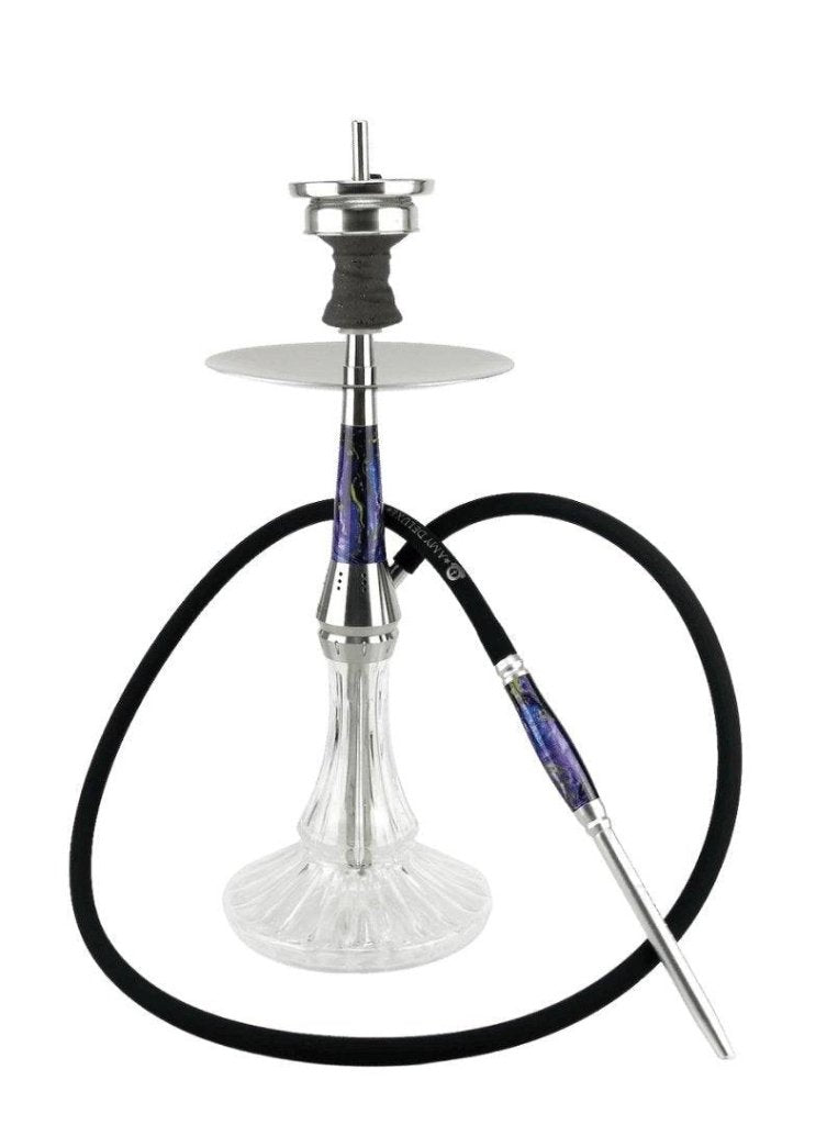 Amy Deluxe - Amy Deluxe - Galactic Purple Stainless Steel Shisha - The Premium Way