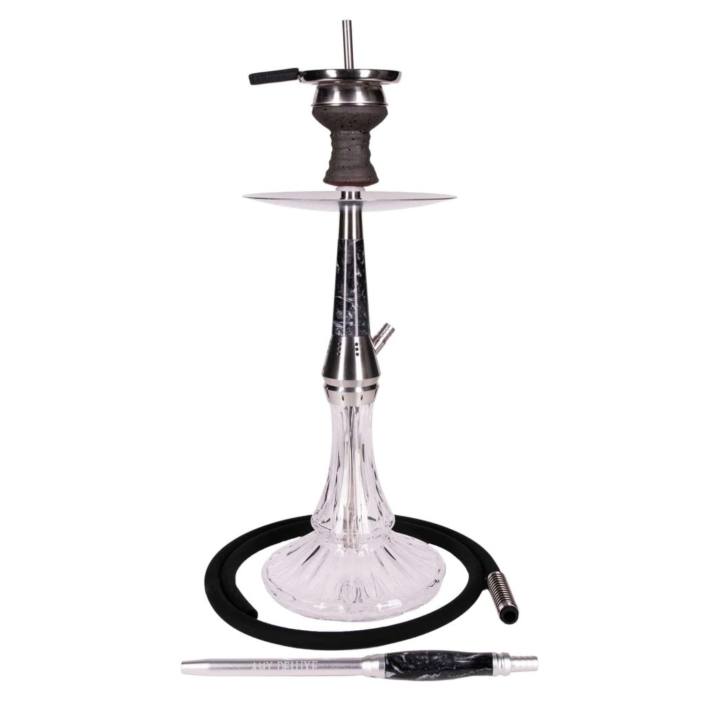 Amy Deluxe - Amy Deluxe - Galactic Steel S Black Shisha - The Premium Way