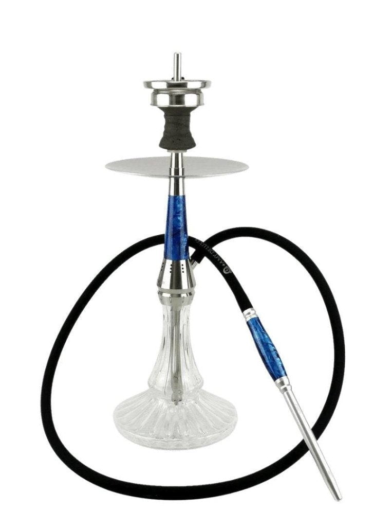 Amy Deluxe - Amy Deluxe - Galactic Steel S Blue Shisha - The Premium Way