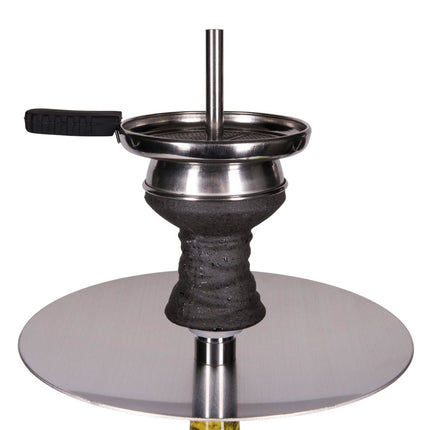 Amy Deluxe - Amy Deluxe - Galactic Yellow Steel S Edition Shisha - The Premium Way