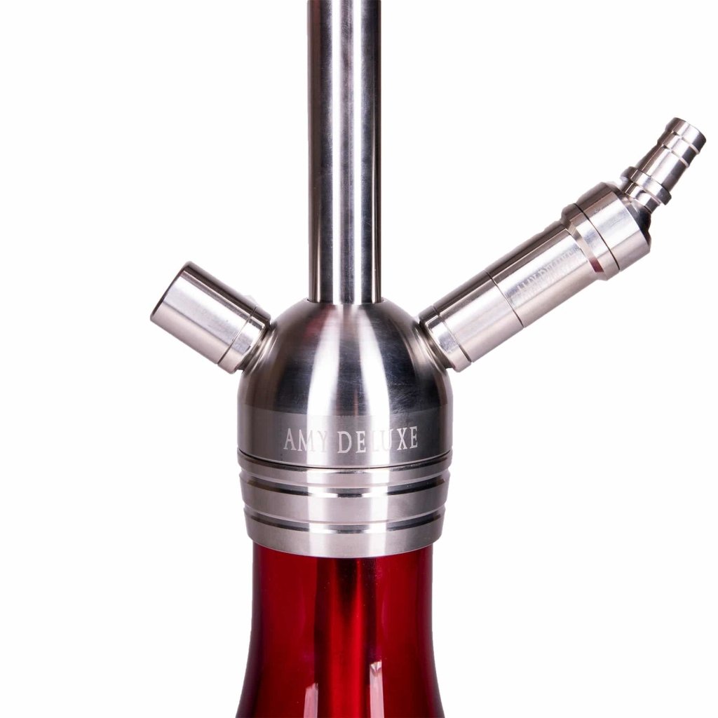 Amy Deluxe - Amy Deluxe - German SS13 Little Stick Steel Rainbow Clear Hookah Kit - The Premium Way
