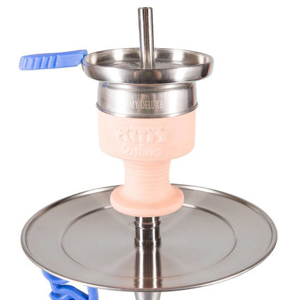 Amy Deluxe - Amy Deluxe - German SS14R Little Lulu Steel Clear Hookah Kit - The Premium Way