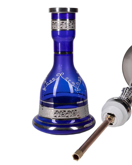 Amy Deluxe - Amy Deluxe - Kura - Blue Gold Shisha Set 088.01 - The Premium Way