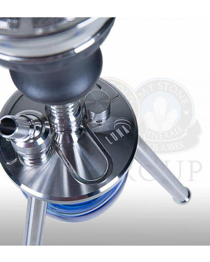 Amy Deluxe - Amy Deluxe - Luna SS - Small Stainless Steel Hookah 001.03 - The Premium Way