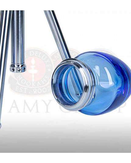 Amy Deluxe - Amy Deluxe - Luna SS - Small Stainless Steel Hookah 001.03 - The Premium Way