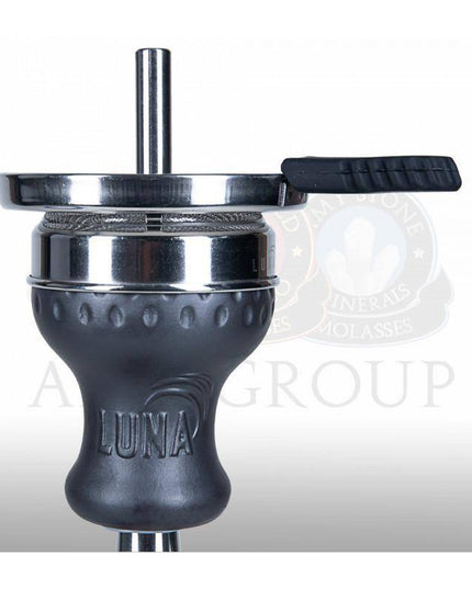 Amy Deluxe - Amy Deluxe - Luna SS - Small Stainless Steel Hookah 001.03 - The Premium Way