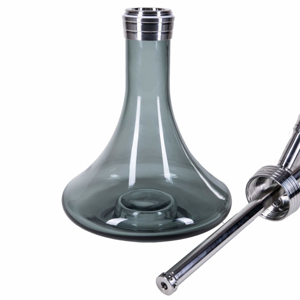 Amy Deluxe - Amy Deluxe - Rainbow Clear Stainless Steel Hookah Set SS09R - The Premium Way