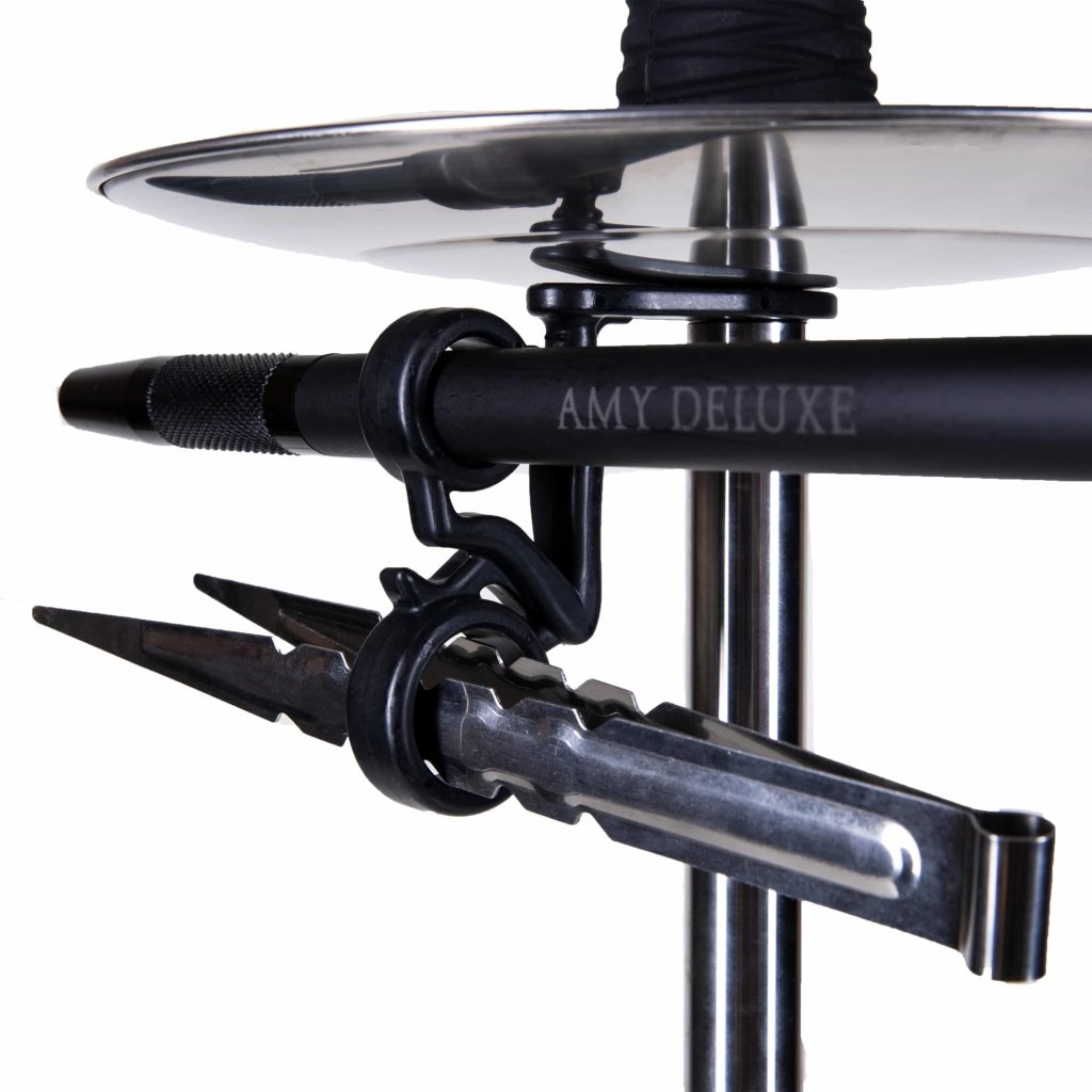 Amy Deluxe - Amy Deluxe - Rainbow Clear Stainless Steel Hookah Set SS09R - The Premium Way