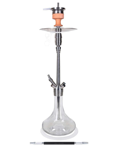Amy Deluxe - Amy Deluxe - SS05 Feather Steel Rainbow Large Shisha Kit - The Premium Way