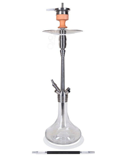 Amy Deluxe - Amy Deluxe - SS05 Feather Steel Rainbow Large Shisha Kit - The Premium Way