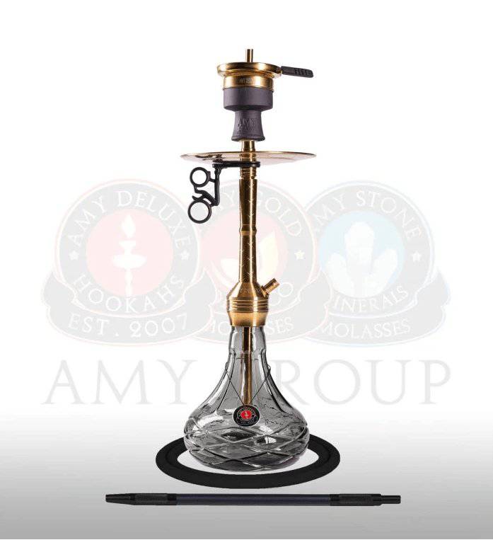 Amy Deluxe - Amy Deluxe - SS30.02 Xpress Chill S Gold Black Shisha - The Premium Way
