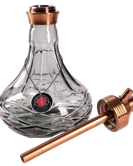 Amy Deluxe - Amy Deluxe - SS30.02 Xpress Chill S Premium Gold Stainless Steel Hookah Set - The Premium Way