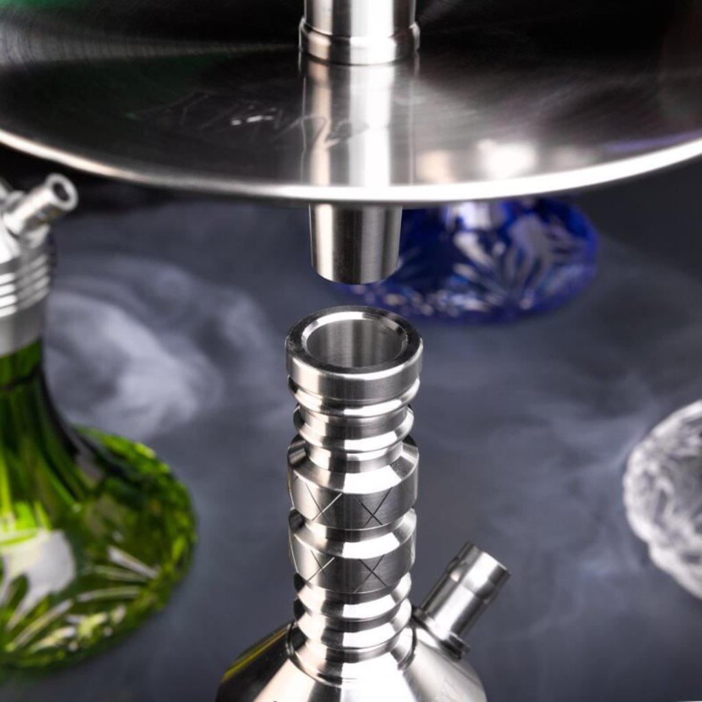 Amy Deluxe - Amy Deluxe Xpress Class MiniTravel Hookah - Sleek Black Edition - The Premium Way
