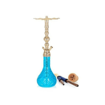 BLACK SMOKE - Black Smoke Traditional Style Hookah Aslan Click - Aqua - The Premium Way