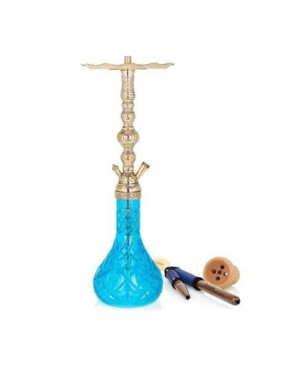 BLACK SMOKE - Black Smoke Traditional Style Hookah Aslan Click - Aqua - The Premium Way