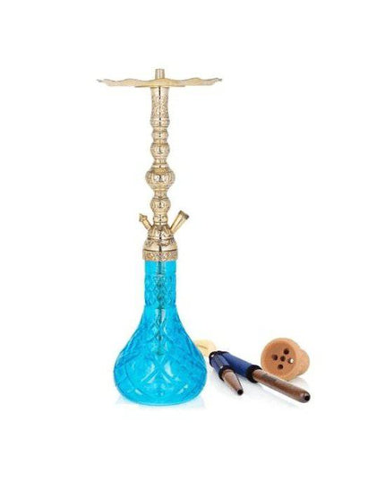 BLACK SMOKE - Black Smoke Traditional Style Hookah Aslan Click - Aqua - The Premium Way