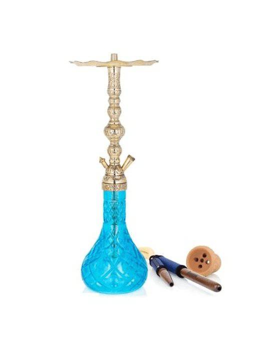 BLACK SMOKE - Black Smoke Traditional Style Hookah Aslan Click - Aqua - The Premium Way