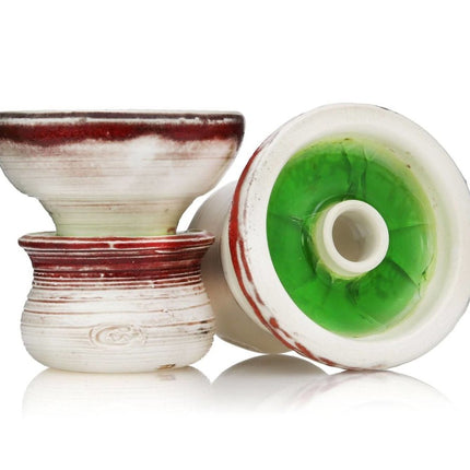 Ceramister - Ceramister Handmade Russian Pottery Phunnel - Toadstool Green - The Premium Way
