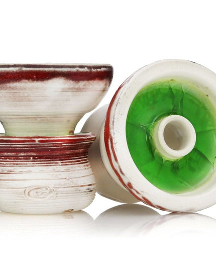Ceramister - Ceramister Handmade Russian Pottery Phunnel - Toadstool Green - The Premium Way