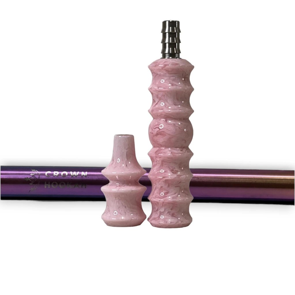 CH - Premium Crown Hookah Mouthpiece Complete Set With Hose - The Premium Way