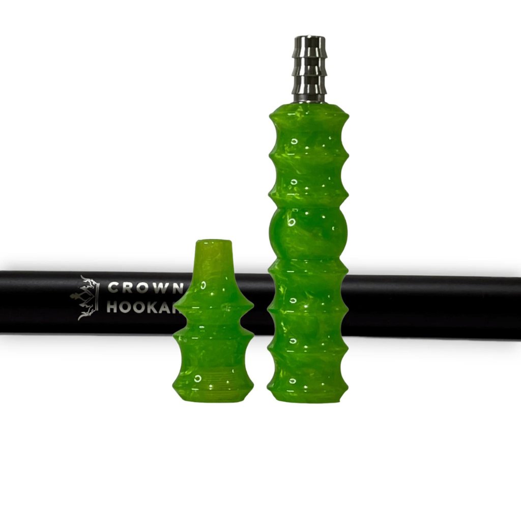 CH - Premium Crown Hookah Mouthpiece Complete Set With Hose - The Premium Way