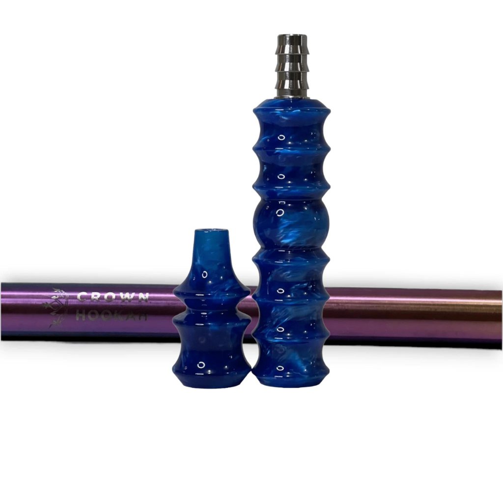 CH - Premium Crown Hookah Mouthpiece Complete Set With Hose - The Premium Way