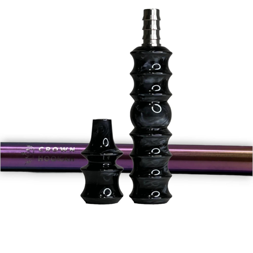 CH - Premium Crown Hookah Mouthpiece Complete Set With Hose - The Premium Way