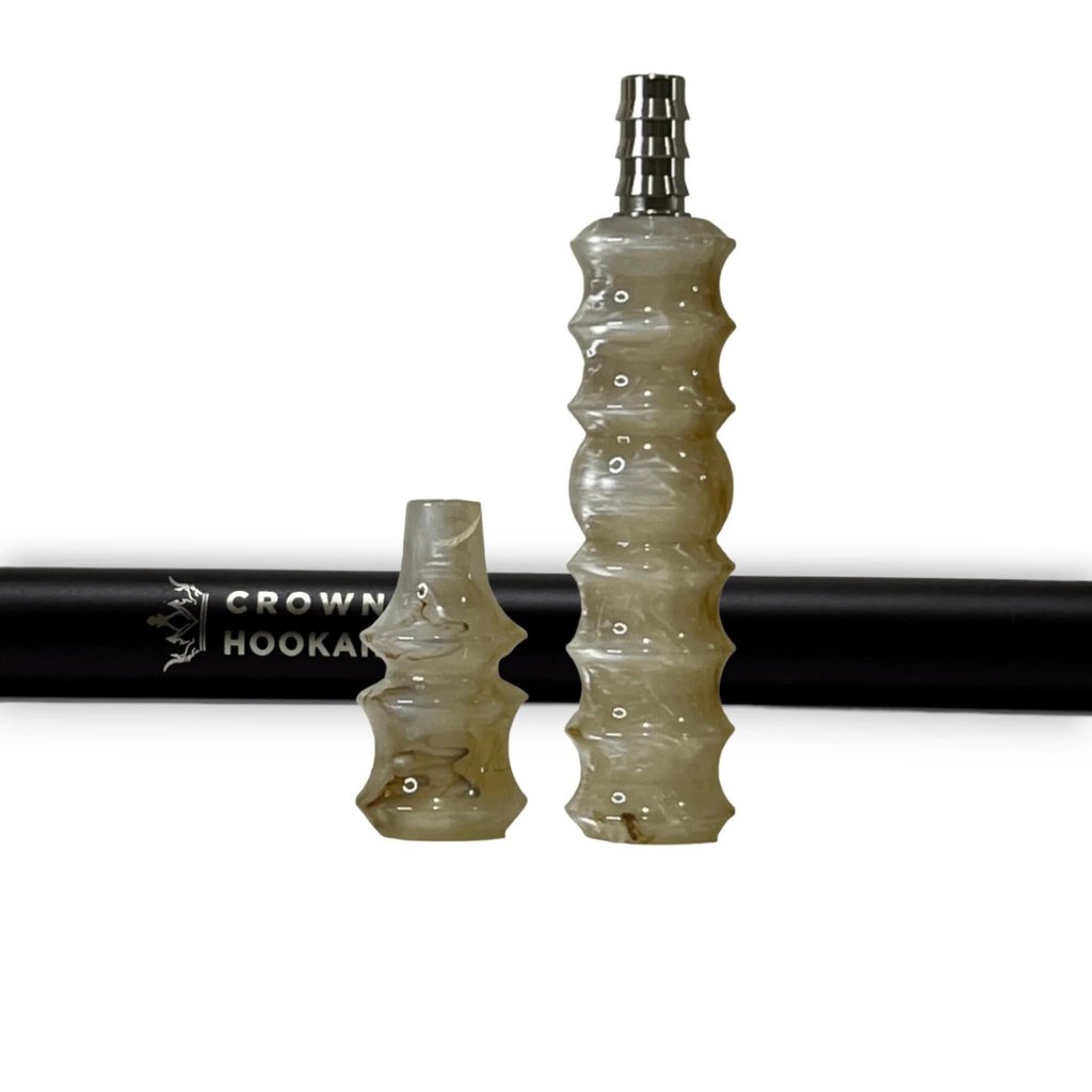 CH - Premium Crown Hookah Mouthpiece Complete Set With Hose - The Premium Way