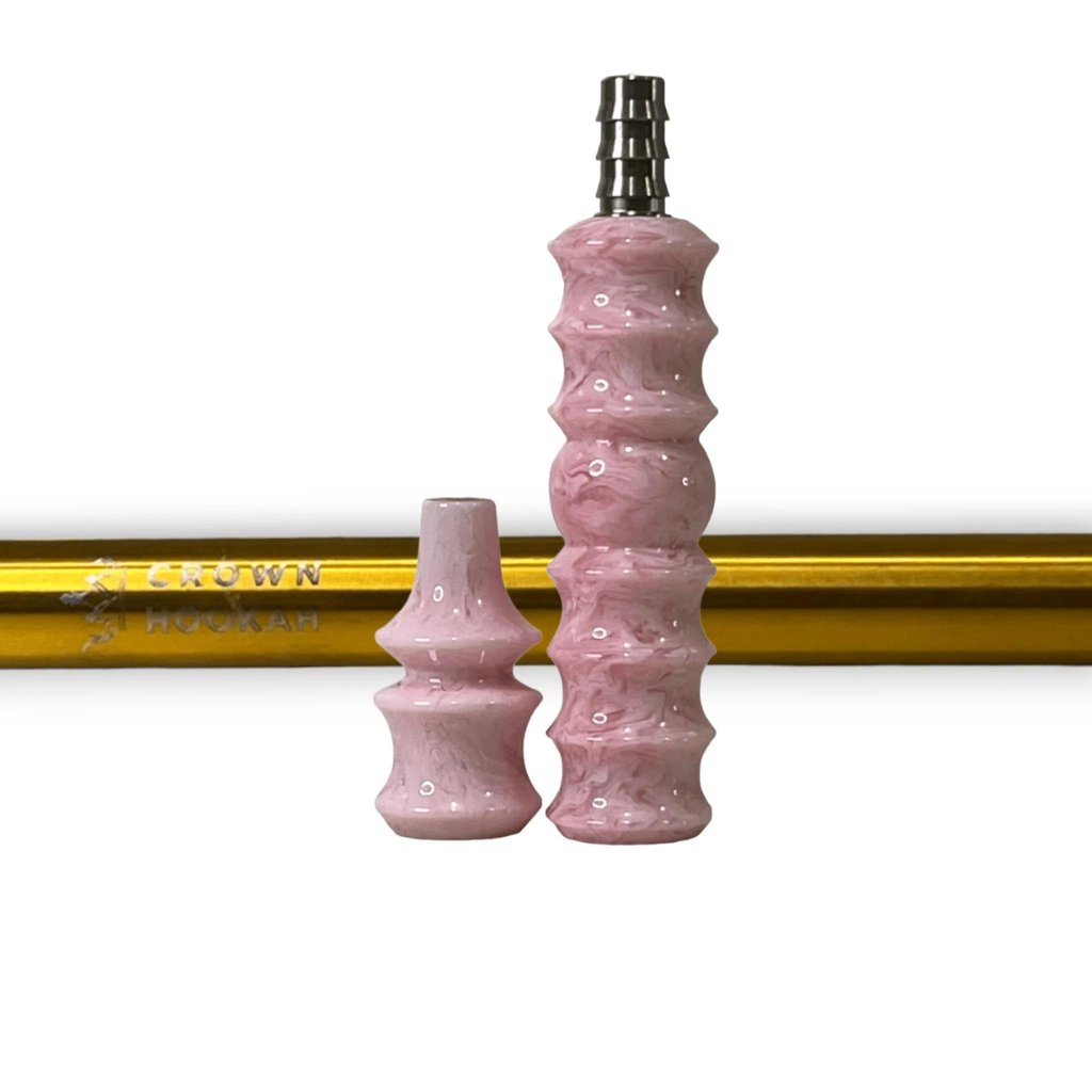 CH - Premium Crown Hookah Mouthpiece Complete Set With Hose - The Premium Way