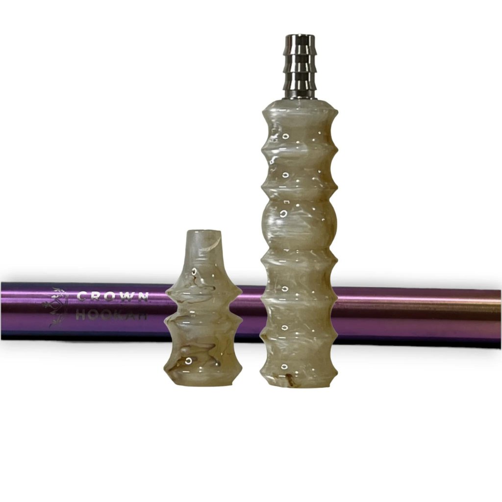 CH - Premium Crown Hookah Mouthpiece Complete Set With Hose - The Premium Way