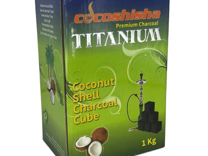 Cocoshisha - Coco Shisha Titanium Charcoal Cubes 1kg - The Premium Way
