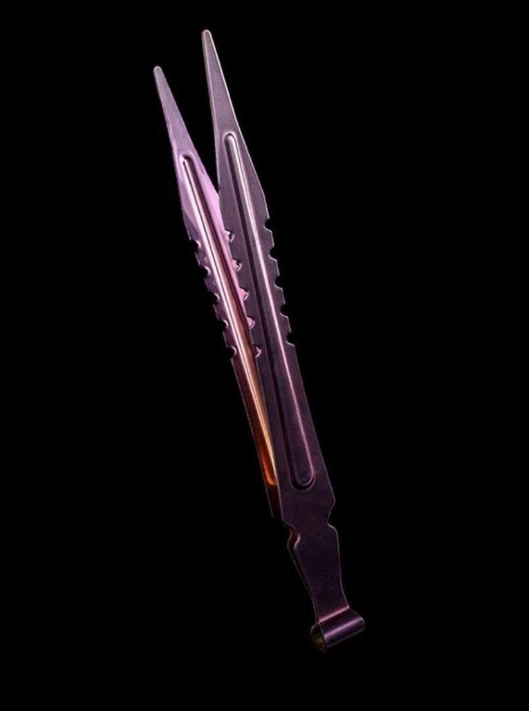 DSCHINNI® - Dschinni Charcoal Tongs Matte Purple - The Premium Way